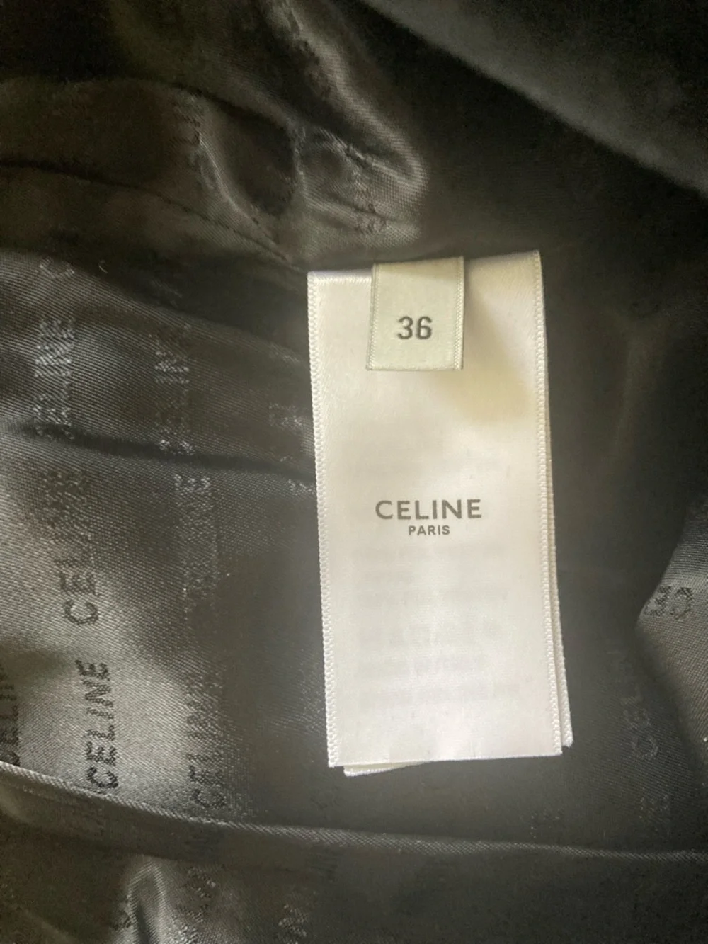 Celine Black Velvet Skort Gold Button Mini Skirt Shorts Made in Italy FR 36 - Picture 7 of 11